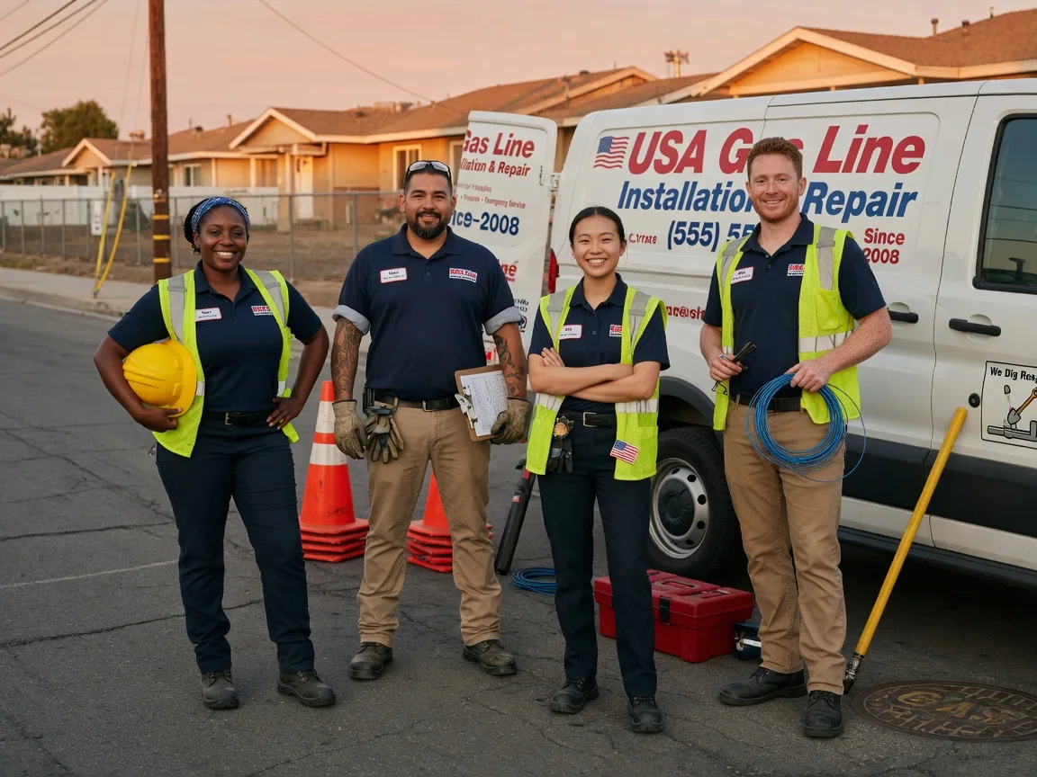 Gas Line Installation company in Fishers, NY